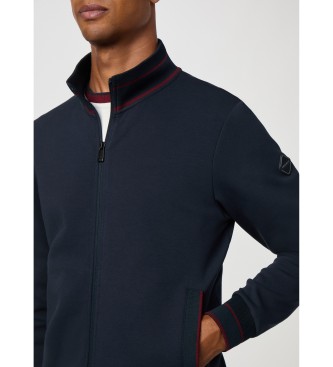 Hackett London Manor Track navy sweatshirt