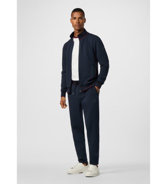 Hackett London Pantaloni Manor Track blu navy
