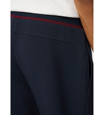 Hackett London Pantaloni Manor Track blu navy
