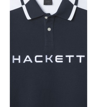 Hackett London Multi navy polo shirt