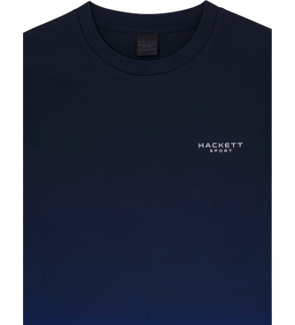 Hackett London T-shirt Hs Ombre navy