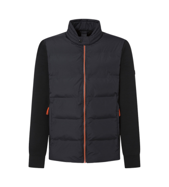 Hackett London Jacke Hs Piste Stepp Fz schwarz