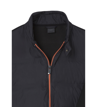 Hackett London Veste Hs Piste Quilt Fz noir