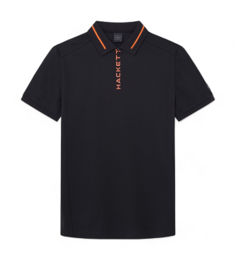 Hackett London Polo Hs Print schwarz