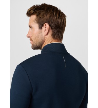Hackett London Quiltet bomberjakke i navy