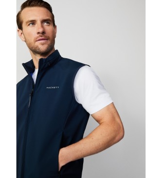 Hackett London Gilet Softshell Navy Hs