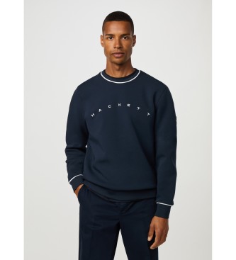Hackett London Sporting Club navy sweatshirt