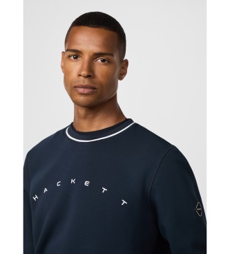 Hackett London Sporting Club navy sweatshirt
