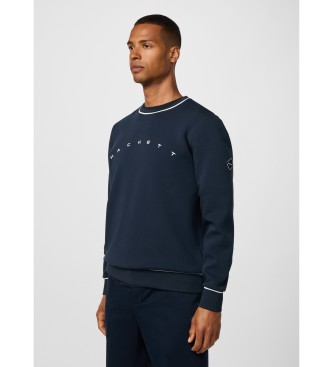 Hackett London Sporting Club navy sweatshirt