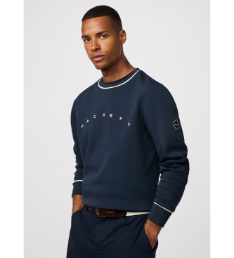 Hackett London Sporting Club navy sweatshirt