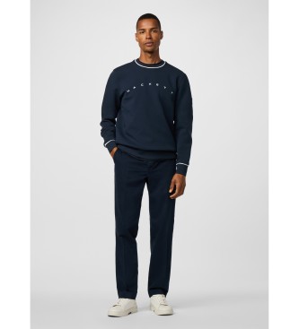 Hackett London Sporting Club navy sweatshirt