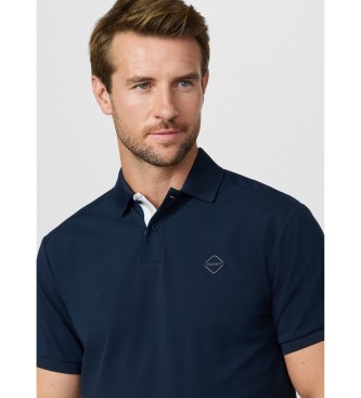 Hackett London Polo con logo fit cl�sico marino