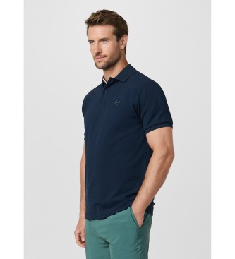 Hackett London Polo con logo fit cl�sico marino