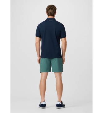 Hackett London Polo con logo fit cl�sico marino