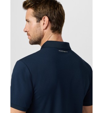 Hackett London Polo con logo fit cl�sico marino