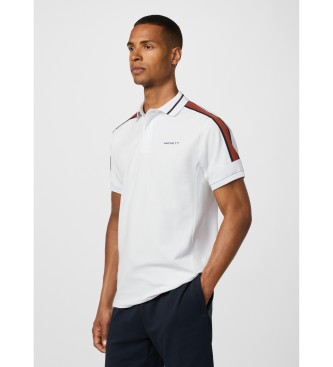 Hackett London Nastro polo bianco