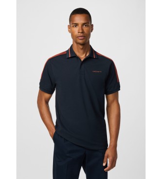 Hackett London Trak Polo mornarska modrina