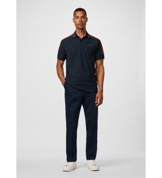 Hackett London Trak Polo mornarska modrina