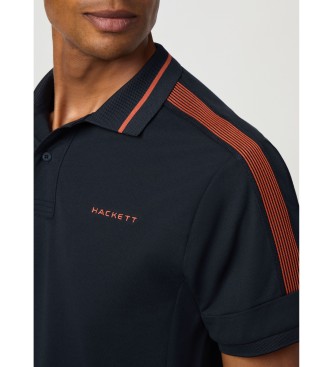 Hackett London Trak Polo mornarska modrina