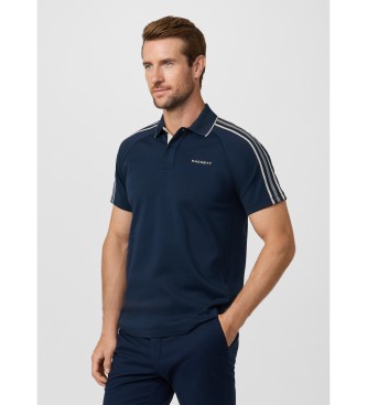 Hackett London Polo con cinta fit cl�sico marino