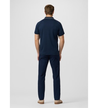 Hackett London Polo con cinta fit cl�sico marino