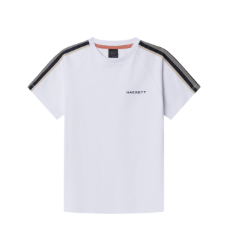 Hackett London T-shirt HS Tape blanc