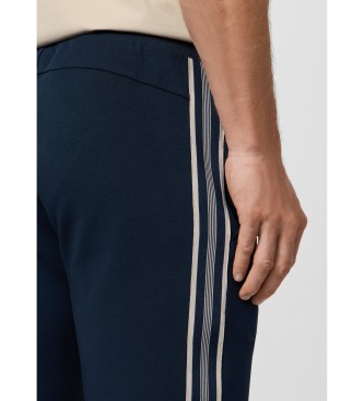 Hackett London Tape Track Fleece Jogger Hose navy