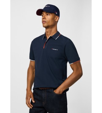 Hackett London Poloshirt marineblau