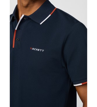 Hackett London Poloshirt marineblau