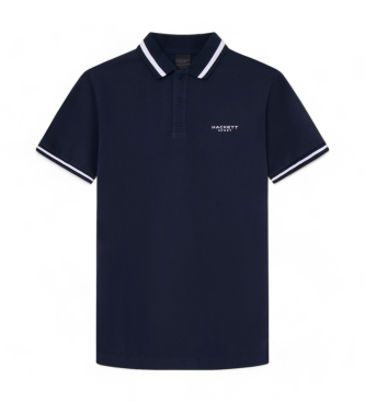 Hackett London Polo Hs Tipped navy