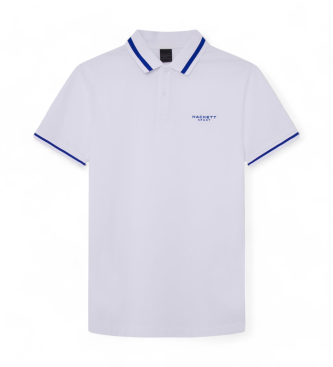 Hackett London Polo Hs Tipped hvid