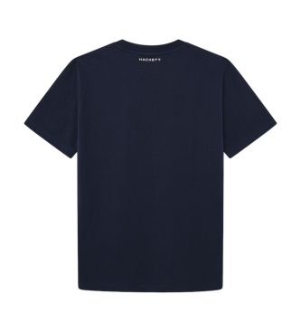 Hackett London Hs Vector Grafisch T-shirt marine