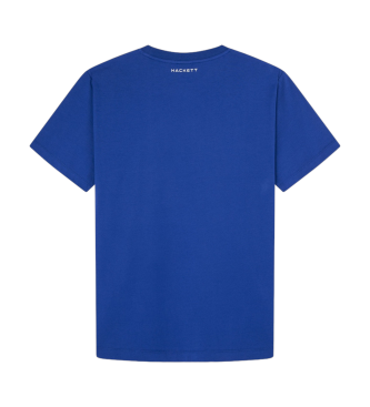 Hackett London Camiseta Hs Vector Graphic azul