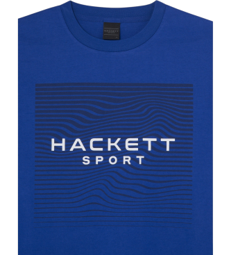 Hackett London Hs Vector Graphic T-shirt bleu