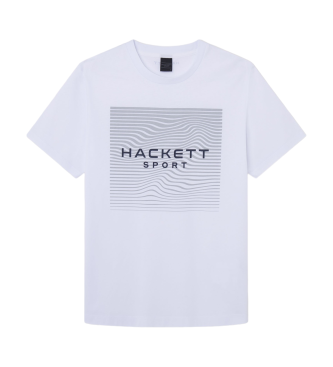 Hackett London Hs-Vektor-Grafik-T-Shirt wei