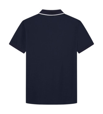 Hackett London Polo Hs Zip navy