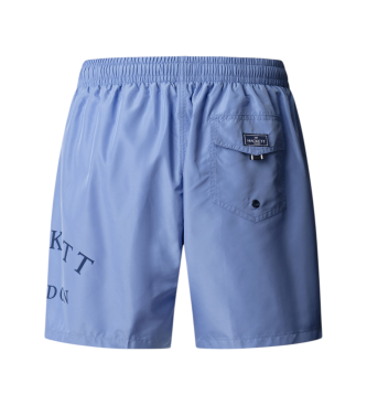 Hackett London Htg logo zwemshort blauw
