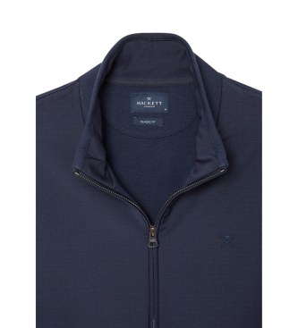 Hackett London Hybrid Fz-jakke marinebl