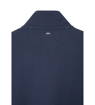 Hackett London Jakna Hybrid Fz Navy