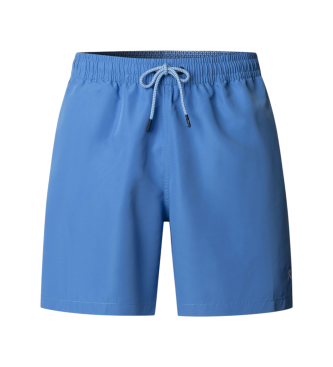 Hackett London Icon Effen blauw badpak