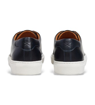 Hackett London Scarpe stringate in pelle Idol Derby blu navy