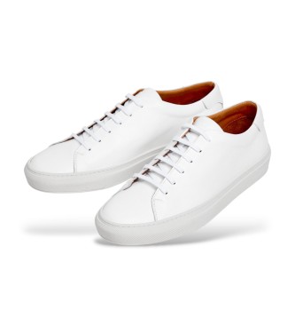 Hackett London Sneakers in pelle Idol Derby bianche