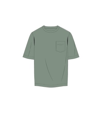 Hackett London Interlock Tee gr�n
