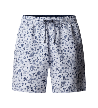 Hackett London Island badpak wit