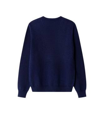 Hackett London Camisola Harry Crew azul-marinho