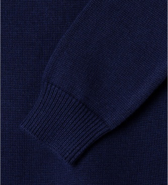 Hackett London Camisola Harry Crew azul-marinho