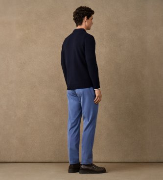 Hackett London Maglione Icon Kt Crew blu navy