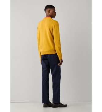 Hackett London Gul lambswool-sweater