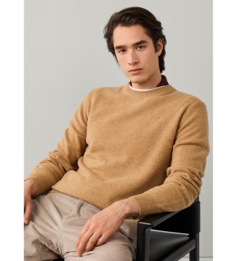 Hackett London Beige lambswool-sweater