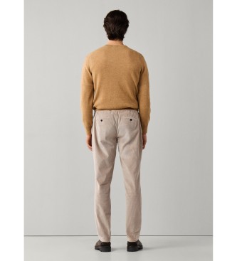 Hackett London Beige lambswool-sweater